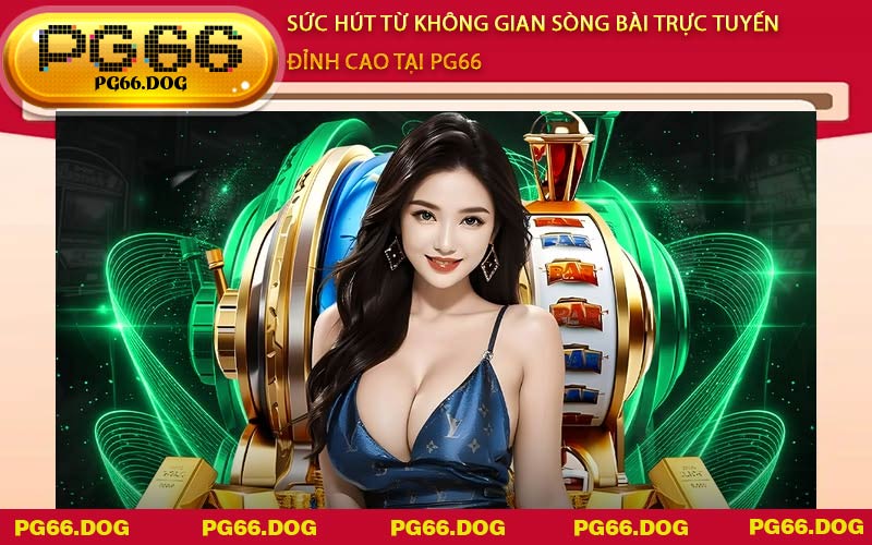 Sức hút từ không gian sòng bài trực tuyến đỉnh cao tại PG66